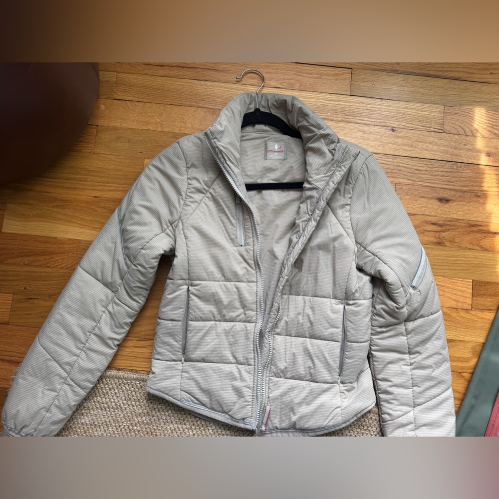 Never worn! FP Movement by Free People Gray Puffer Jacket